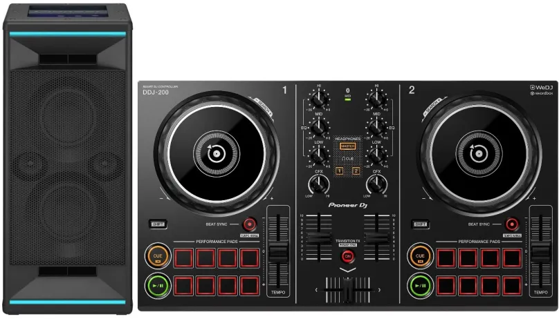 DJ systém Pioneer XW-SX50-B + Pioneer DDJ-200 + zadarmo púzdro