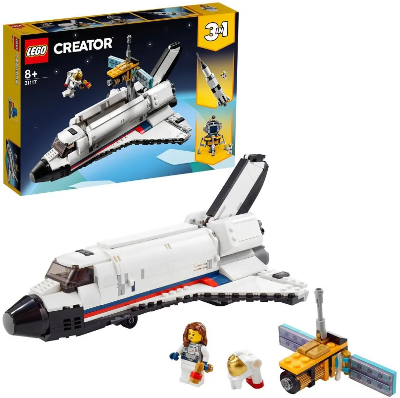 LEGO stavebnica LEGO® Creator 31117 Vesmírne dobrodružstvo s raketoplánom