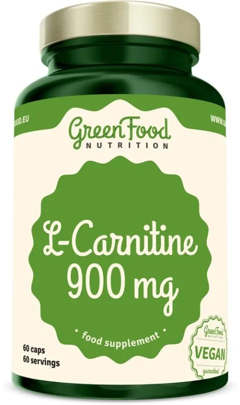 Spaľovač tukov GrenFood Nutrition L-Carnitine 900mg 60 cps.