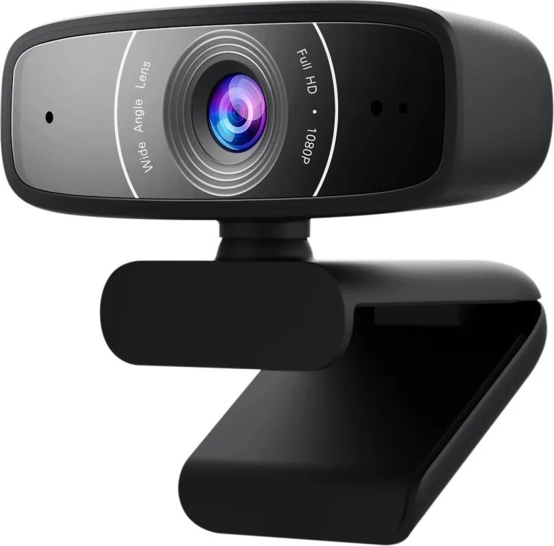 Webkamera ASUS WEBCAM C3, s rozlíšením Full HD (1920 x 1080 px), uhol záberu 78 °, vstavan