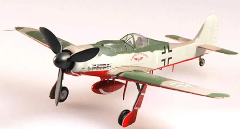 Model lietadla Easy Model - Focke Wulf Fw-190D-9, JV44, Papagei Staffel, 1/72