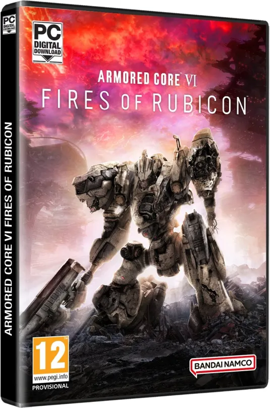 Hra na PC Armored Core VI Fires Of Rubicon Launch Edition, krabicová verzia, kľúč pre Stea