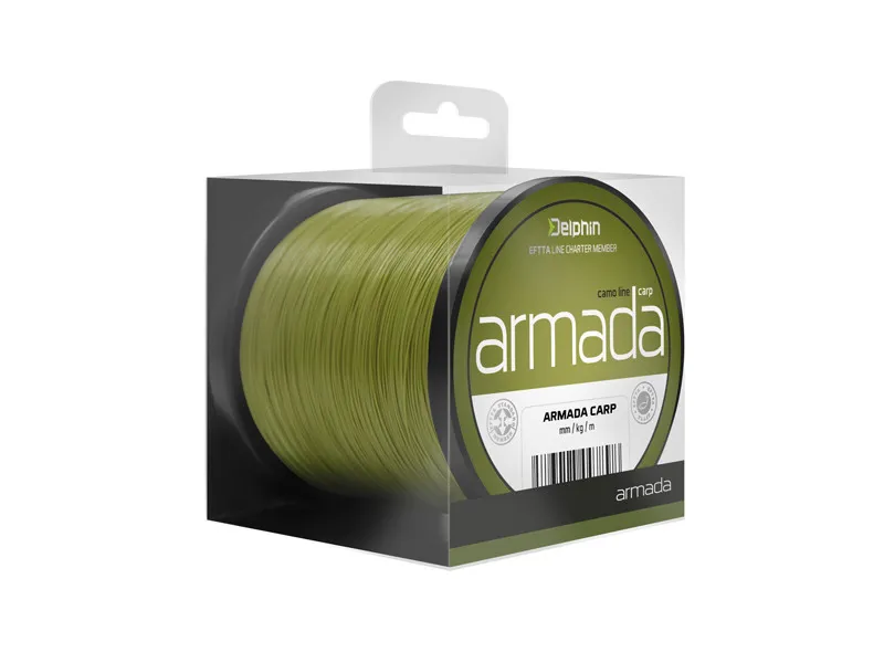 Delphin Vlasec Armada Carp Kamufláž 300m 0,25mm 4,4kg