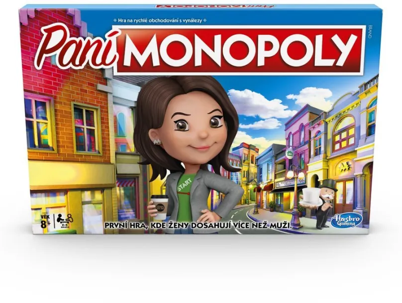 Dosková hra Pani Monopoly CZ
