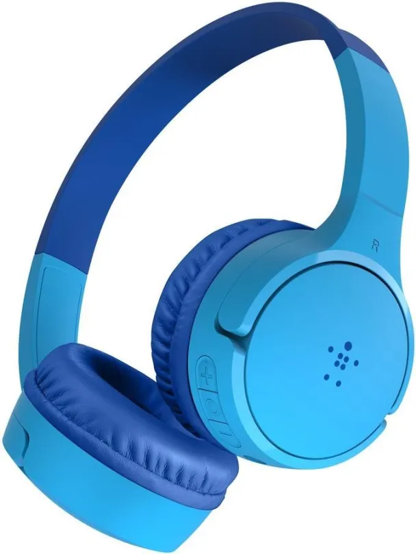 Bezdrôtové slúchadlá Belkin Soundform Mini - Wireless On-Ear Headphones for Kids - modrá