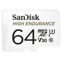 Pamäťová karta SanDisk MicroSDXC 64GB High Endurance Video U3 V30 + SD adaptér