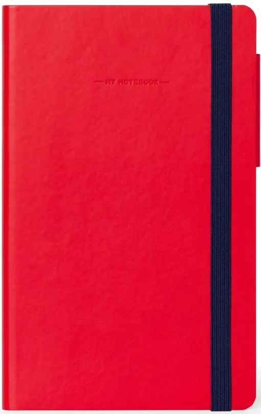 Zápisník Legami My Notebook - Medium Lined Red