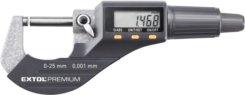 Mikrometer EXTOL PREMIUM mikrometer digitálny, 8825320