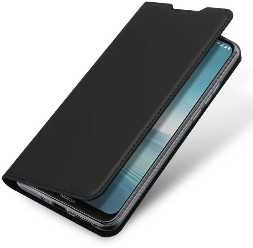 Puzdro na mobil DUX DUCIS Skin Pre knižkové kožené puzdro na Nokia 3.4, čierne
