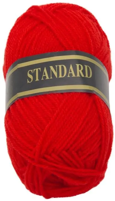 Priadza Standard 50g - 165 červená
