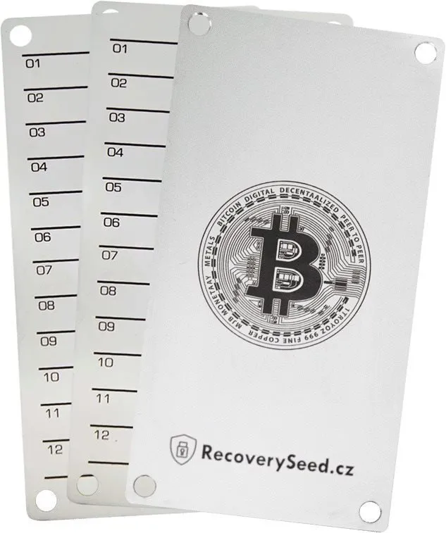 Peňaženka na heslá Recovery Seed Two