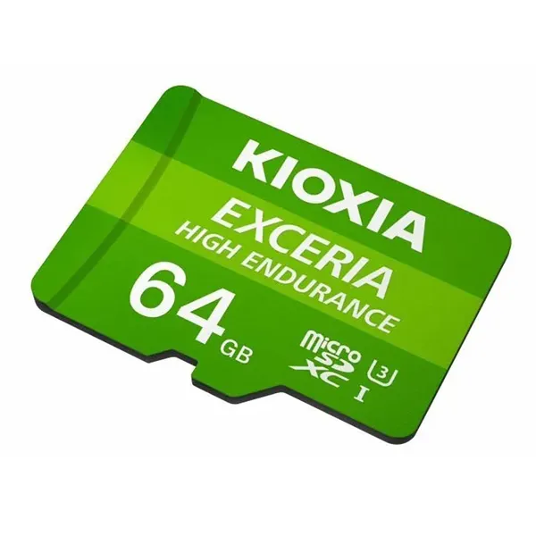 Kioxia Pamäťová karta Exceria High Endurance (M303E), 64GB, microSDXC, LMHE1G064GG2, UHS-I U3 (Class 10)