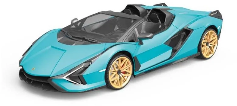 RC auto Siva RC auto Lamborghini Sian 1:12 modrá metalíza, proporcionálne RTR LED 2,4 Ghz