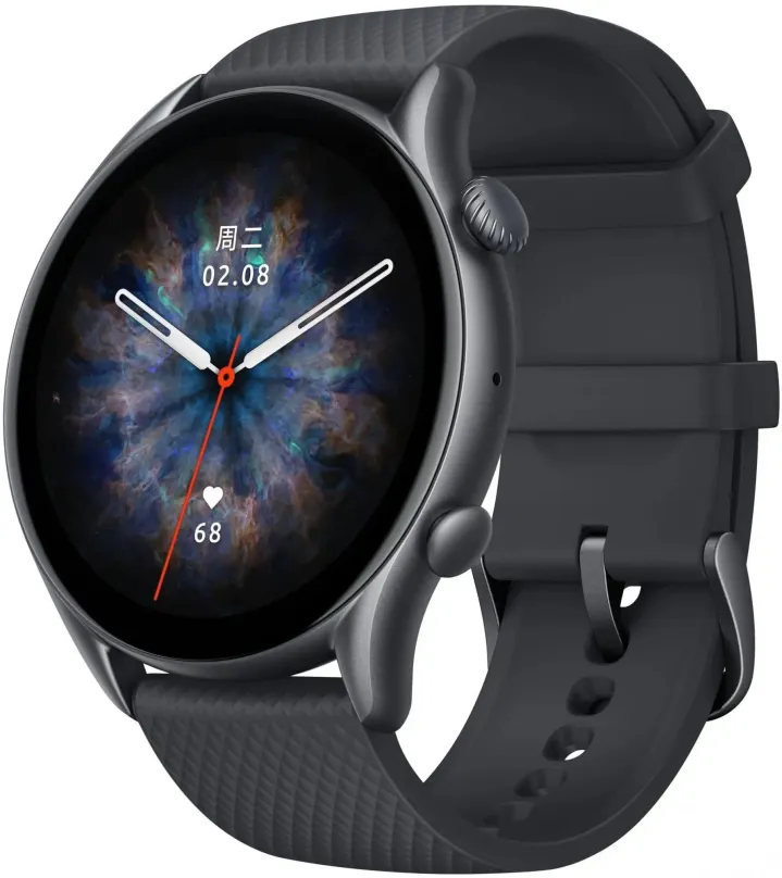 Chytré hodinky Amazfit GTR 3 Pro Black, pre mužov aj ženy, s ovládaním v slovenčine, AMOLE