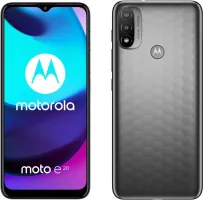 Mobilný telefón Motorola Moto E20 sivá