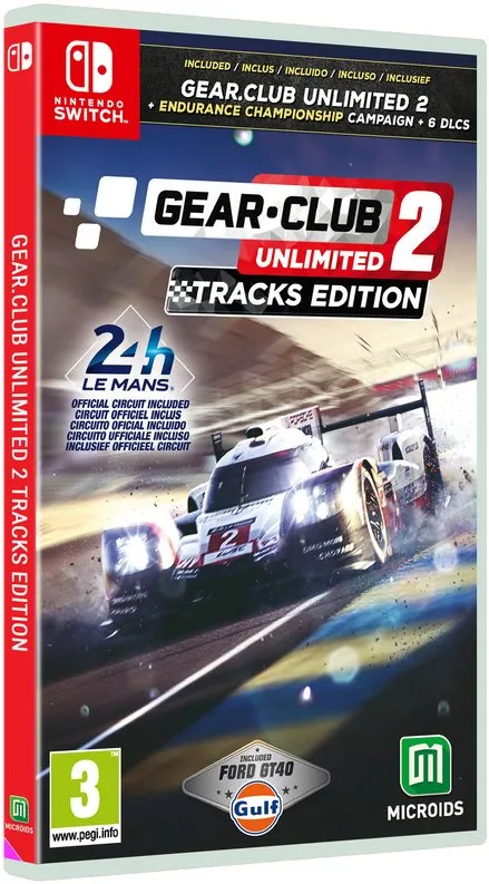 Hra na konzole Gear.Club Unlimited 2: Tracks Edition - Nintendo Switch