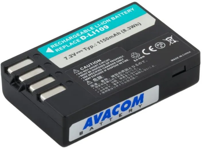 Náhradná batéria Avacom Pentax D-LI109 Li-Ion 7.2V 1100mAh 7.9Wh