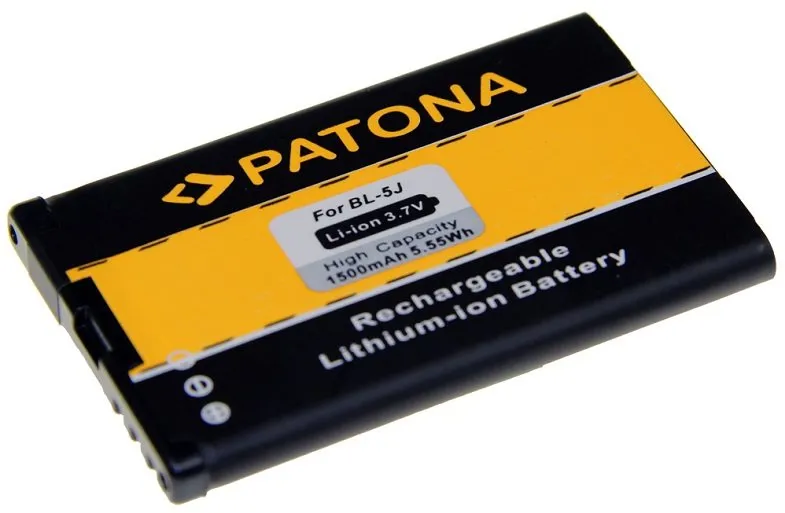 Batérie pre mobilný telefón Paton pre Nokia BL-5J 1500mAh 3,7V Li-Ion