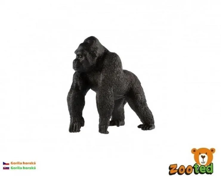 Figúrka Zooteed Gorila horská plast 11 cm