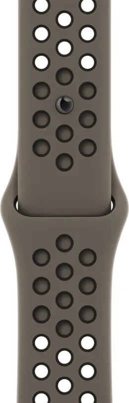 Remienok Apple Watch 45mm olivovošedo-čierny športový remienok Nike