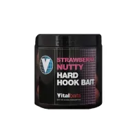 Vitalbaits Boilies Hard Hook Baits Strawberry Nutty 100g 18mm