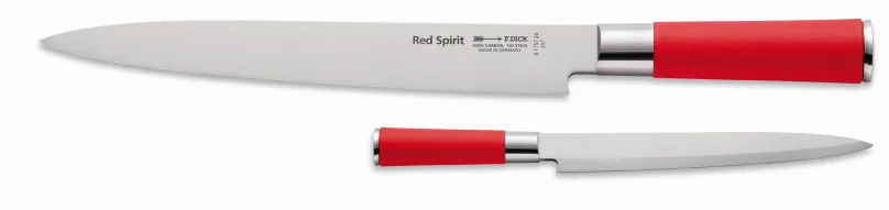 Kuchynský nôž F. Dick Nôž Yanagiba Red Spirit