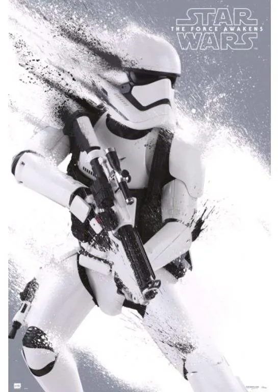 Plagát Star Wars - Hviezdne vojny - Stormotrooper - plagát