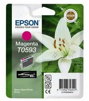 Cartridge Epson T0593 purpurová, pre tlačiareň Epson Stylus Photo R2400