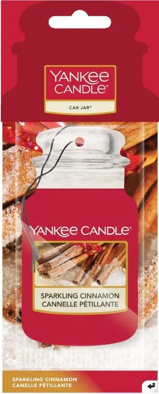 Vôňa do auta YANKEE CANDLE Sparklin g Cinnamon 14 g
