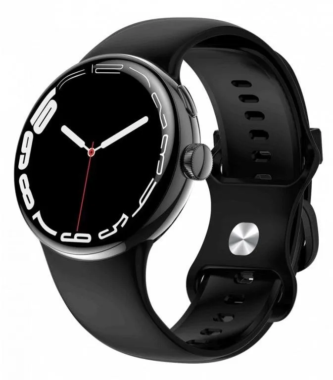 Chytré hodinky CARNEO Matrixx HR+ black, pánske, s ovládaním v slovenčine, AMOLED displej,