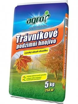 Trávnikové hnojivo AGRO Jesenné trávnikové hnojivo 5 kg