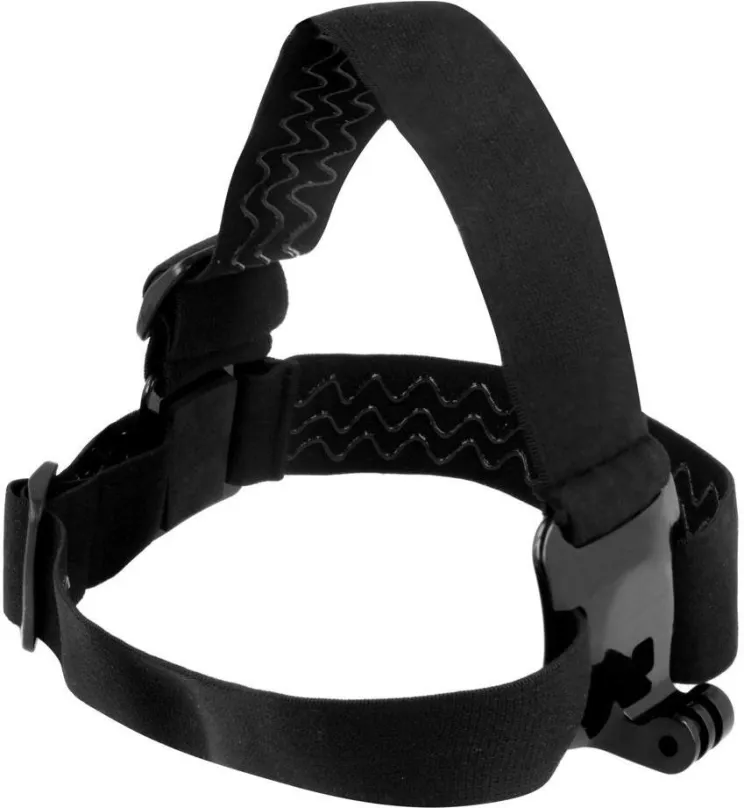 Príslušenstvo pre akčnú kameru MG Headband čelenka na športové kamery, čierna