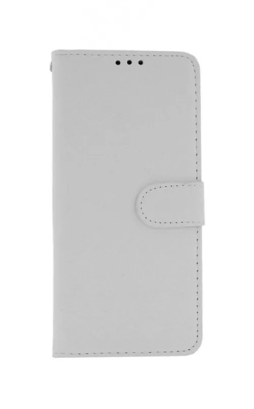 Kryt na mobil TopQ Samsung A31 knižkový biely s prackou 51074