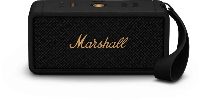 Bluetooth reproduktor Marshall Middleton Black & Brass