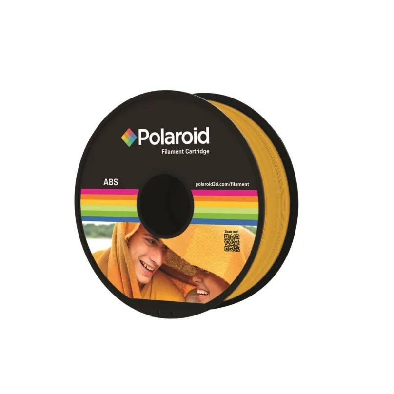 Filament Polaroid ABS Gold 1kg, materiál ABS, priemer 1,75 mm, hmotnosť 1 kg, vhodná teplô