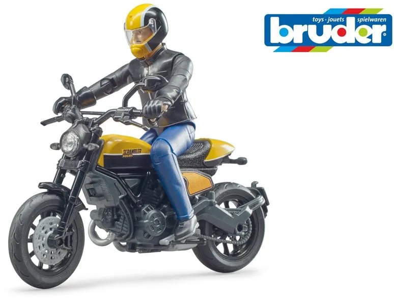 Auto Bruder Voľný čas - bworld motorka Scrambler Ducati s vodičom