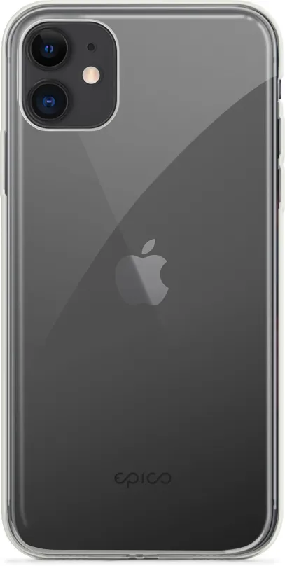 Kryt na mobil Epico Twiggy Gloss iPhone 11 - biely transparentný