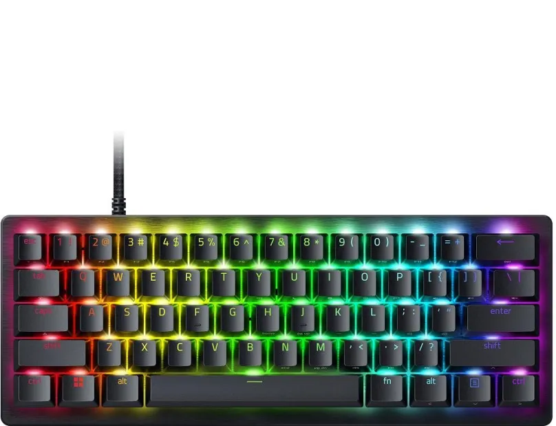 Herná klávesnica Razer HUNTSMAN V3 PRE MINI 60% Analog Optical Esports Keyboard, US Layout