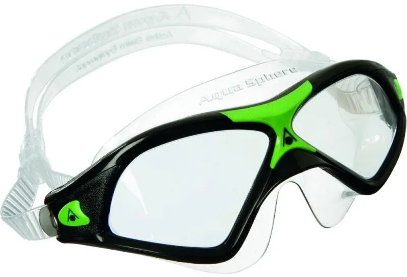 Plavecké okuliare Aquasphere Seal XP2, zelená, číry zorník