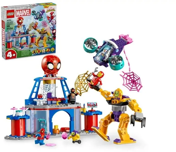 LEGO stavebnica LEGO® Marvel 10794 Pavúčia základňa Spideyho tímu