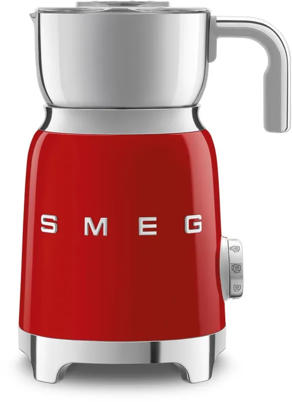 Šľahač mlieka SMEG 50's Retro Style 0,6l červený