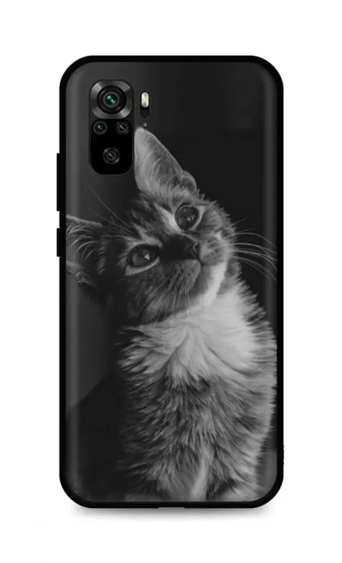 Kryt na mobil TopQ Xiaomi Mi Note 10 Lite silikón Cute Cat 57554