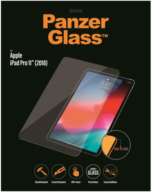 Ochranné sklo PanzerGlass Edge-to-Edge Antibacterial pre Apple iPad Pro 11" (2018/20/21)/ iPad Air 10.9" (2020/22)