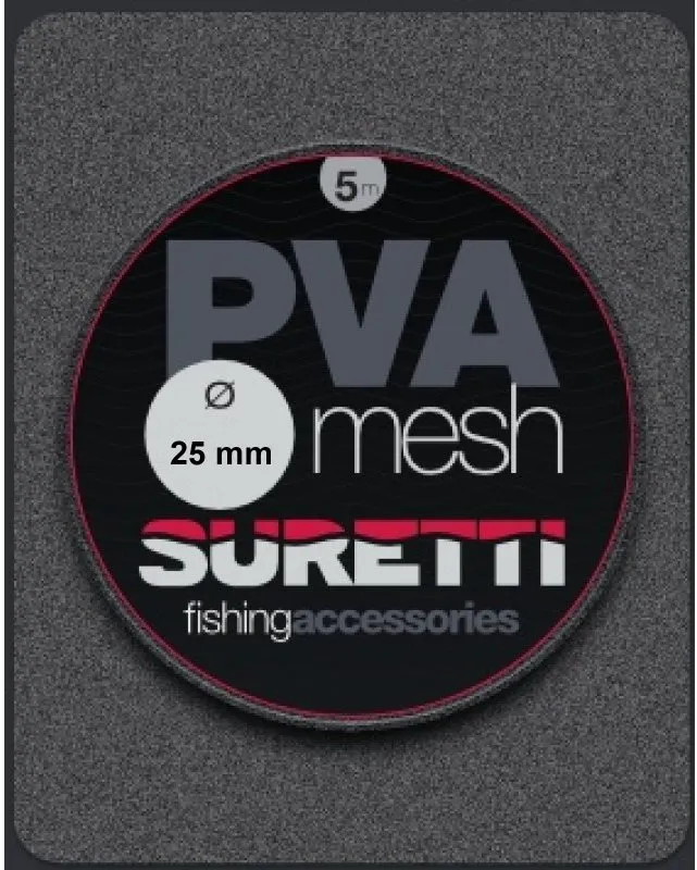 Suretti PVA pančucha na špulke 25mm 5m