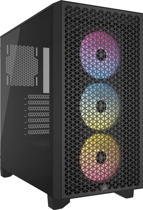 Počítačová skriňa Corsair iCUE 3000D RGB AIRFLOW Black