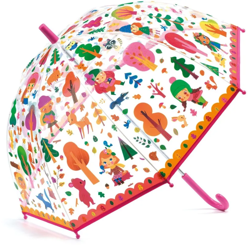Detský dáždnik Djeco Krásny dizajnový dáždnik - Les