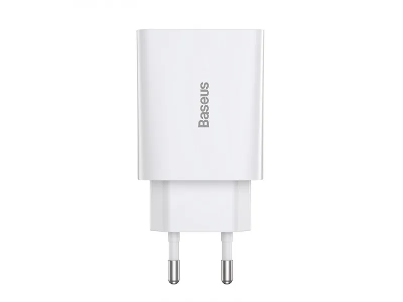 Baseus nabíjací adaptér USB-C 20W Speed Mini biela