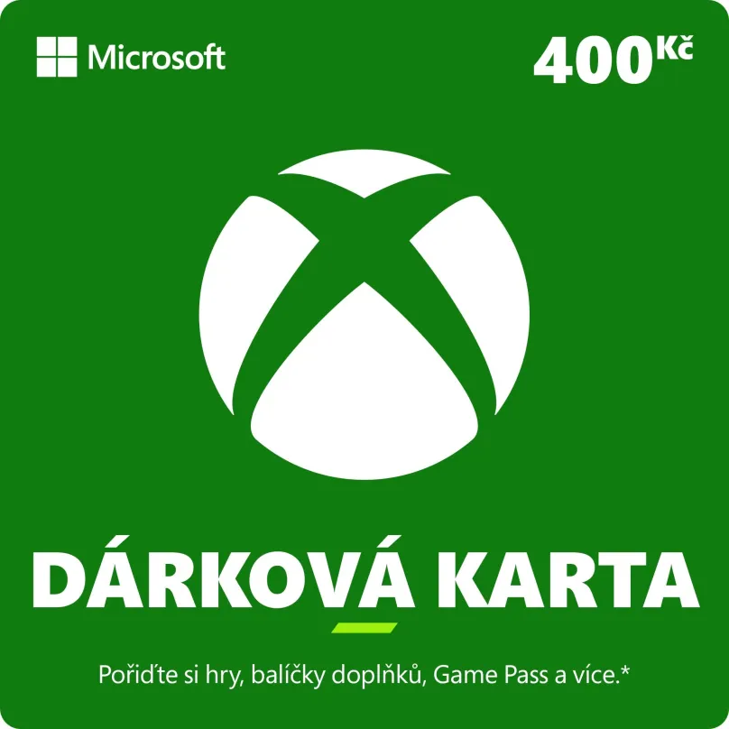 Dobíjacia karta Xbox Live Darčeková karta