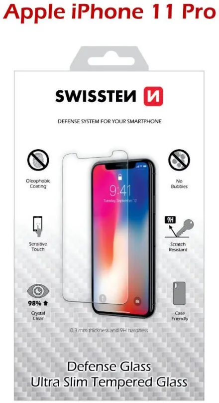 Ochranné sklo Swissten pre iPhone 11 Pro