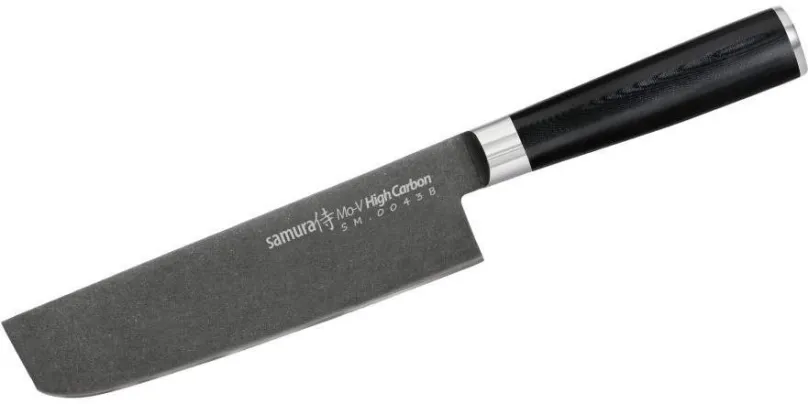 Kuchynský nôž Samura MO-V Stonewash Nôž Nakiri 17 cm (SM-0043B)